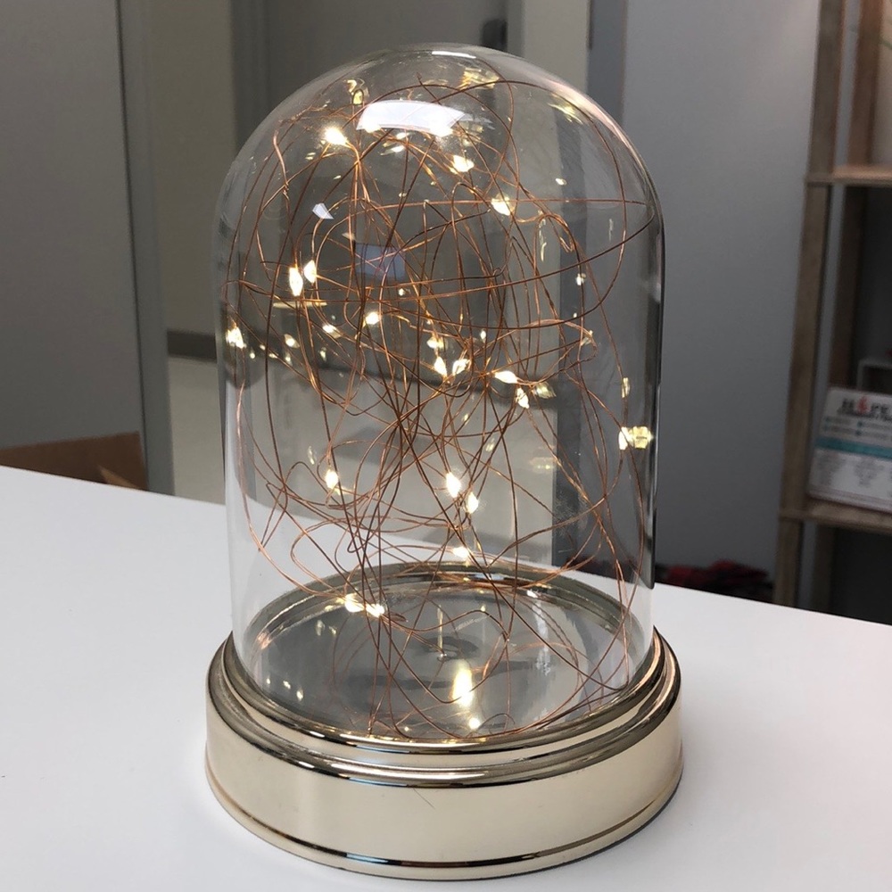 Stationary starry lights jar